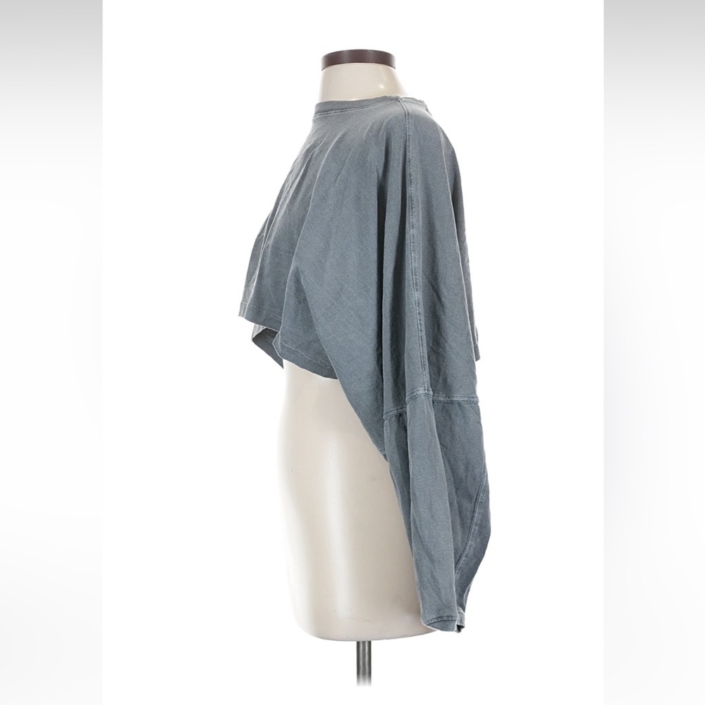 Joah Brown Slouchy Crop Long Sleeve Top - Picture 7 of 8